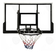 C Basketbåge 112x72cm Baskettavla storlek Väggfäste Hängande baskettavla med skruvar Svart PVC-stålplatta