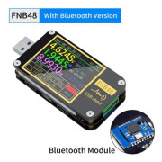 JZ37568-MULTIMETER FNB48 PD trigger voltmeter. ström amperemeter och voltmeter. QC4 + PD3.0 2.0 PPS USB-testare. protokoll