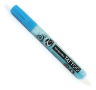 TILLFÄLLIG TATUERINGSMÄRKE 6 ml TURKOS PÄRL {färg}