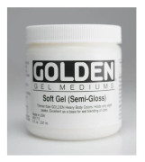 Creamy Satin Gel (Soft Gel) 236 ml - Gyllene Färglös