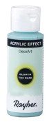 Fosforescerande fluorescerande akrylfärg 59 ml - blå