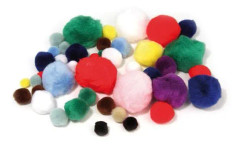 Pompoms - Diverse storlekar och färger - 100...