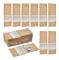 Paket med 40 täckta jutepåsar med spets - 11 x 23 cm