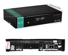 Gtmedia V8X Satellitmottagare, DVB-S2X Stöd, 1080P Högupplösning,Gtmedia v8x med cccam, EU-kontakt
