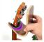 Gitarr Skateboard Väggfäste Unik Design Böjd Trä Gitarrhängare Väggmonterad Gitarrhållare Acoust