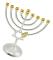 Heta påskerbjudanden! Traditionell klassisk Hanukkah Menorah 9-ljus Metallhantverk Lämplig för nyårsafton Heminredning