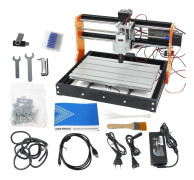 CNC-fräsmaskin, mångsidiga gravyrmöjligheter, högprecisionskontrollsystem,Med 7W laser, 220V, Med Touch-handtag