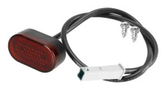 LED Bakljus för Ninebot G30 Max Kraftfull belysning Ninebot Svart / Röd
