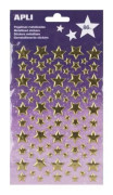 P.1F GULD METALLIC STARS KLISTERMÄRKE