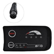 6-polig S810 E-cykelmätare LED-display 36V Uart för elcykel Elcykelmätare