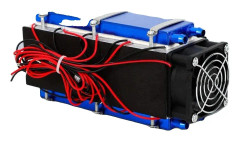 Termoelektrisk Vattenkylare, 576W Effekt, Kompakt Design, Effektivt 8 Chip System