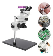 51MP USB Digital Mikroskopkamera 3.5X‑90X Stereo Mikroskopset för Svetsning Reparation AC100‑240VEU-kontakt