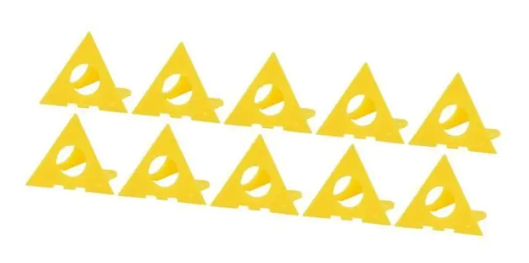 Drfeify Mini Cone Paint Holder Set 10st Mini Cone Paint Holder Stand Painter Pouring Paint Canvas