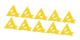 Drfeify Mini Cone Paint Holder Set 10st Mini Cone Paint Holder Stand Painter Pouring Paint Canvas