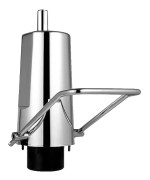 Frisörstol Hydraulisk Pump, Justerbart Område 4,3 Tum, Hög Lastkapacitet 440 lbs, Hållbar Gjutjärn