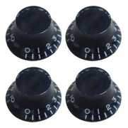 4-pack Elektrisk Gitarr Topphatt-Knappar Hastighet Volym Tonkontrollknappar Elektrisk Gitarr Radiodelar Set