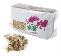 6L-12L torr Sphagnum Moss Trädgård Fuktgivande Näring Organisk gödningsmedel för orkidé Phalaenopsis Musgo Sphagnum~6L*LL1569