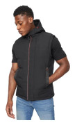 Crosshatch Mens Kampnew präglad Gilet