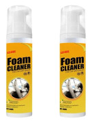 100 ml X 2 stycken multifunktionell skumrengöring, skumrengöring för flera ändamål, skumrengörare för bil och hem