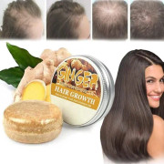 2ST Ginger Hair Shampoo Bar, Solid Shampoo Bar, Grow Hair Fast Anti Håravfall Potent Ginger Shampoo Tvål