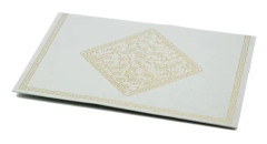 PAPERTREE TAJ Set med 5 presentkuvert (A5) - Pärlgrå {färg}