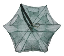 Fisknät, Fiskfälla Fällbart fiskenät, Automatiskt fiskenät Nylon Räkbur Krabbfiskfälla[10]