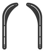 VivoLink - Monteringssats - för soundbar - stål - skärmstorlek: 32"-70" - unter tv:n, på tv:n