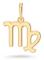 Edblad - Zodiac Sign Virgo Gold
