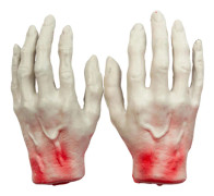 Blodiga Avhuggna Händer 4-Pack
