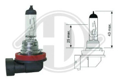 Glödlampa, fjärrstrålkastare DIEDERICHS LID10040
