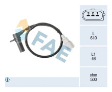 Varvtalssensor, motorhantering - audi, seat, skoda, vw - OE 045 907 319 A, 045 907 319 C, 045 907 319