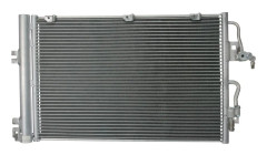 Kondensor, klimatanläggning, opel,vauxhall, 13129192, 18 50 096, 52400555, 93178958