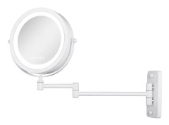 Gillian Jones - Double-sided wall mirror - White - 17.5 cm