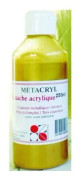 GOUACHE Metacryl GULD 250 ml