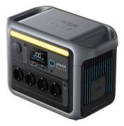 Anker SOLIX C1000X - Bärbar kraftstation - 1800 Watt - litium järn fosfat - 1056 Wh - utgångskontakter: 6