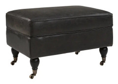 Artwood - DESSAU Ottoman Fotpall Svart