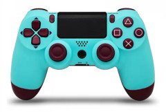 PS4-kontroll med pekskärm, sexaxlig vibration, kompatibel med PS4
