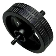 Ersättningshjul för metallrullmus - kompatibel med Logitech G403 G703 G603 G403 Hero G703 Hero (svart)