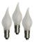 3 st Jul- Advent- Ljusstake-Lampor. LED E10 3V 0.06W FROST(XH(