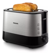 Philips Viva Collection HD2635 - Brödrost - 2 skiva - 2 Kortplatser - svart