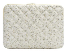 Laptopväska med blommönster, vadderad, Skyddande söt datorväska för 11-15 tums bärbara datorer och surfplattor AS