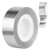 1 st Golf Blytejp Hög Densitet Självhäftande Blytejp Silverbelagd Viktrulle 254x12.7mm Golfvikter Tejp (FMY)
