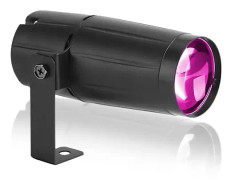 LED-sceneljus rosarött