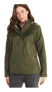 Marmot Wm's PreCip Eco Jacket Dark Green