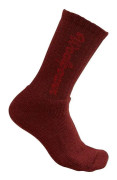 Woolpower Kids Socks Classic Logo 400 Rust Red