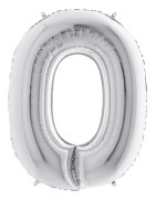 Ballongsiffra Silver 0