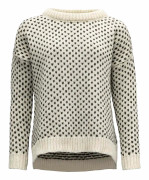 Devold Of Norway Nordsjø Wool Tröja Beige L Kvinna