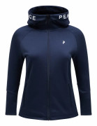 Peak Performance W Rider Zip Hood Blue Shadow/Blue Shadow