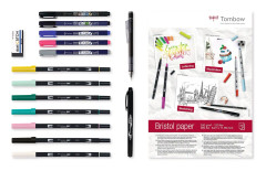 Tombow HaveFun@Home Set Watercoloring