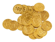 Piratpengar, guld 24 st